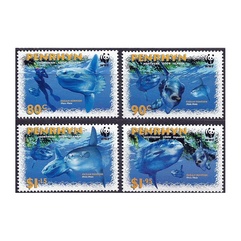 Penrhyn 2003, WWF: ryba samogłów **