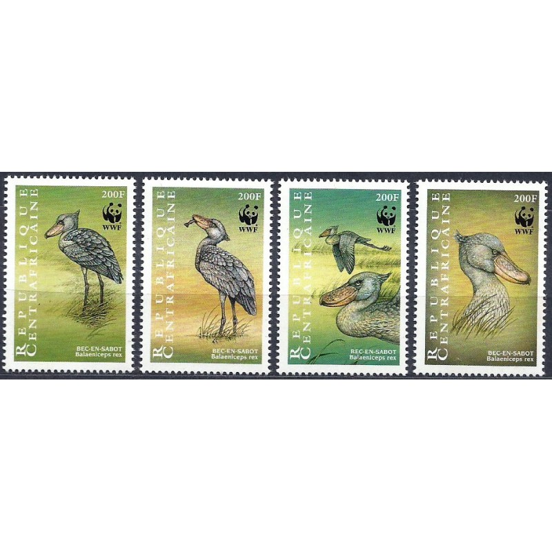 RŚA 1999, WWF: ptak trzewikodziób  **