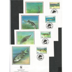 Rumunia 1994, WWF: ryby. FDC