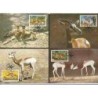 Senegal 1986, WWF: gazela. Karty maksimum