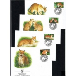 Senegal 1997, WWF: złotokot. FDC
