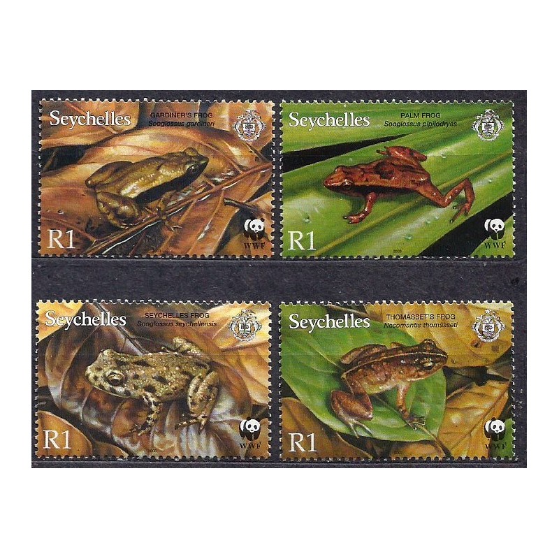 Seszele 2003, WWF: żaby **