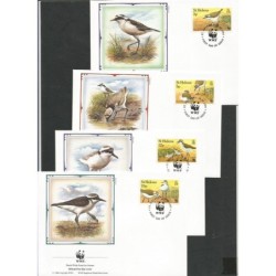 St Helena 1993, WWF: ptaki. FDC