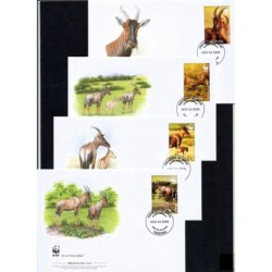 Tanzania 2006, WWF: topi. FDC