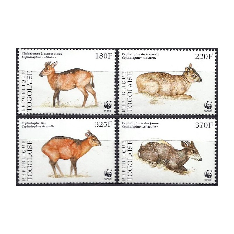 Togo 1996, WWF: antylopa dujker **