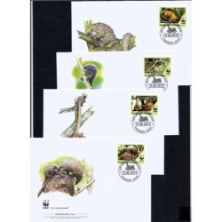 Togo 2010, WWF: łuskowiec. FDC