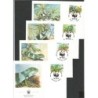 Tonga 1990, WWF: iguana. FDC