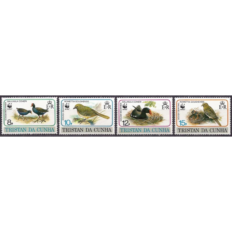 Tristan da Cunha 1991, WWF: ptaki **