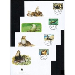 Tristan da Cunha 2004, WWF: foki. FDC