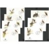 Węgry 1983, WWF: ptaki drapieżne: orzeł, sokół. FDC