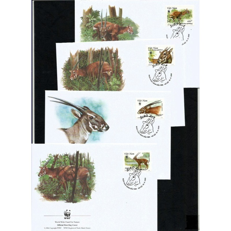 Wietnam 2000, WWF: anylopa. FDC