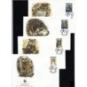 Wyspy Alandzkie 1996, WWF: ptaki: sowy. FDC