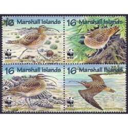 Wyspy Marshalla 1997, WWF: ptak kulik **