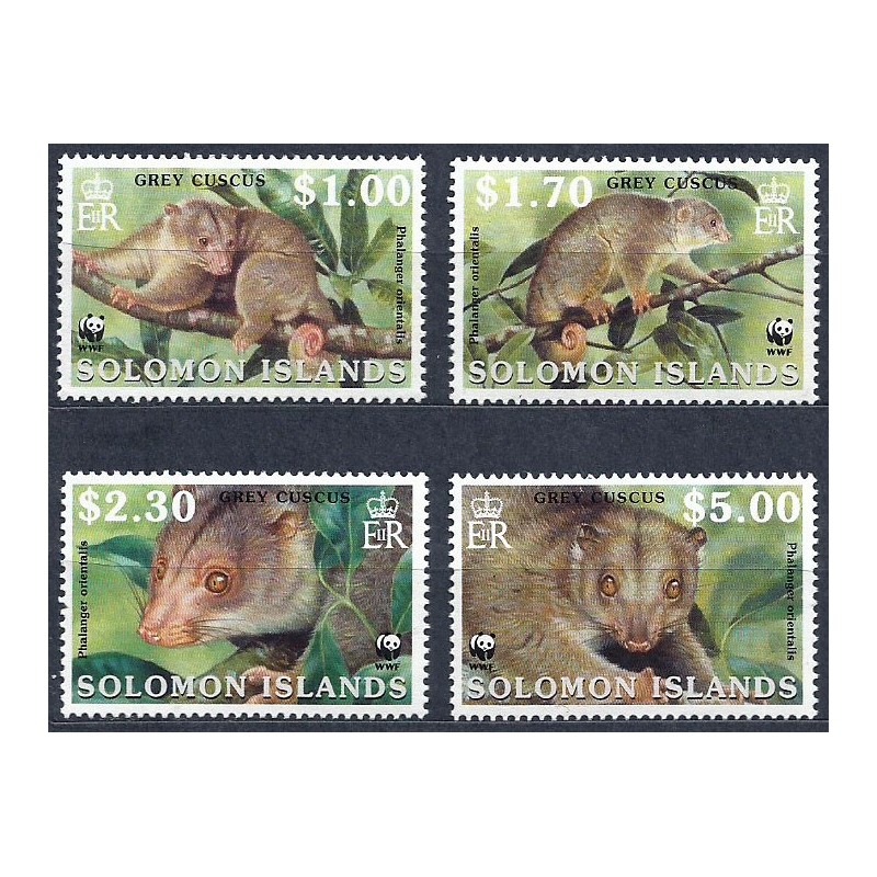 Wyspy Salomona 2002, WWF: torbacz kuskus **