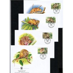 Wyspy Salomona 2002, WWF: torbacz kuskus. FDC