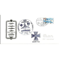 Niemcy 1980, Marynarka wojenna, fregata Emden, wodowanie. Emden