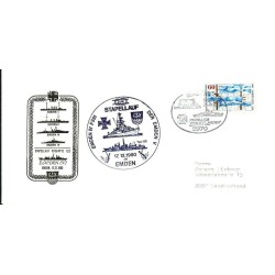 Niemcy 1980, Marynarka wojenna, fregata Emden, wodowanie. Emden