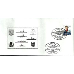 Niemcy 1980, Marynarka wojenna, fregata Emden, wodowanie. Emden