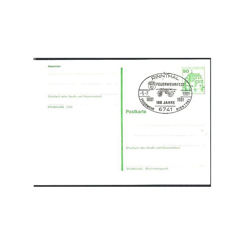 Niemcy 1981, Straż pożarna. Rinnthal