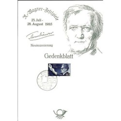 Niemcy 1985, Muzyka: R. Wagner. Bayreuth, karnet