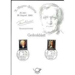 Niemcy 1985, Muzyka: R. Wagner. Bayreuth, karnet