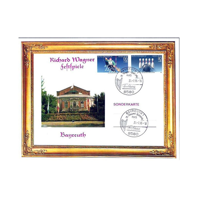 Niemcy, Muzyka: R. Wagner. Bayreuth, karnet