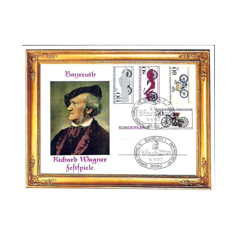 Niemcy, Muzyka: R. Wagner. Bayreuth, karnet