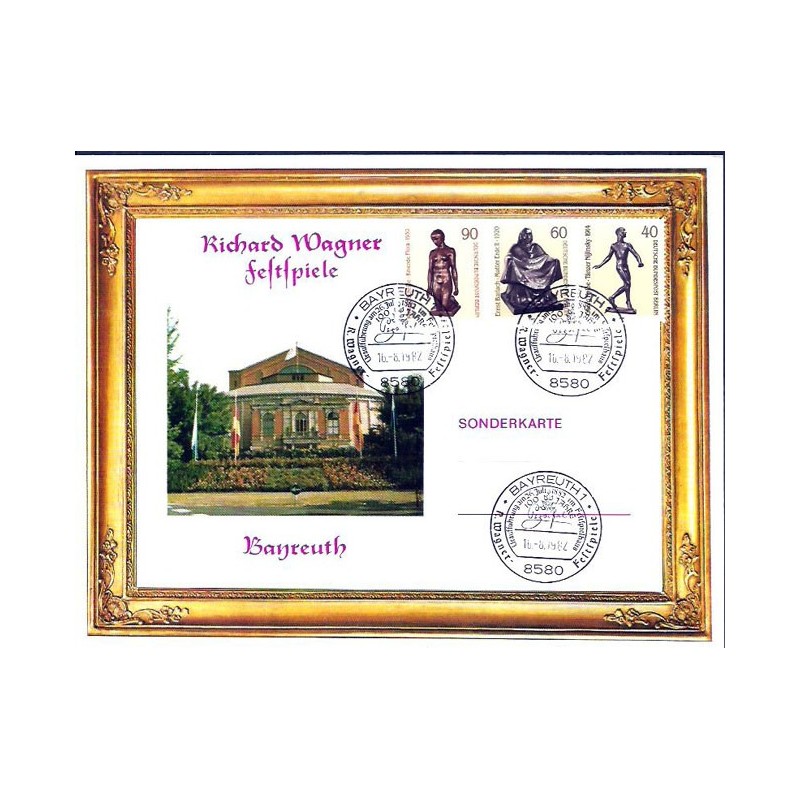 Niemcy, Muzyka: R. Wagner. Bayreuth, karnet