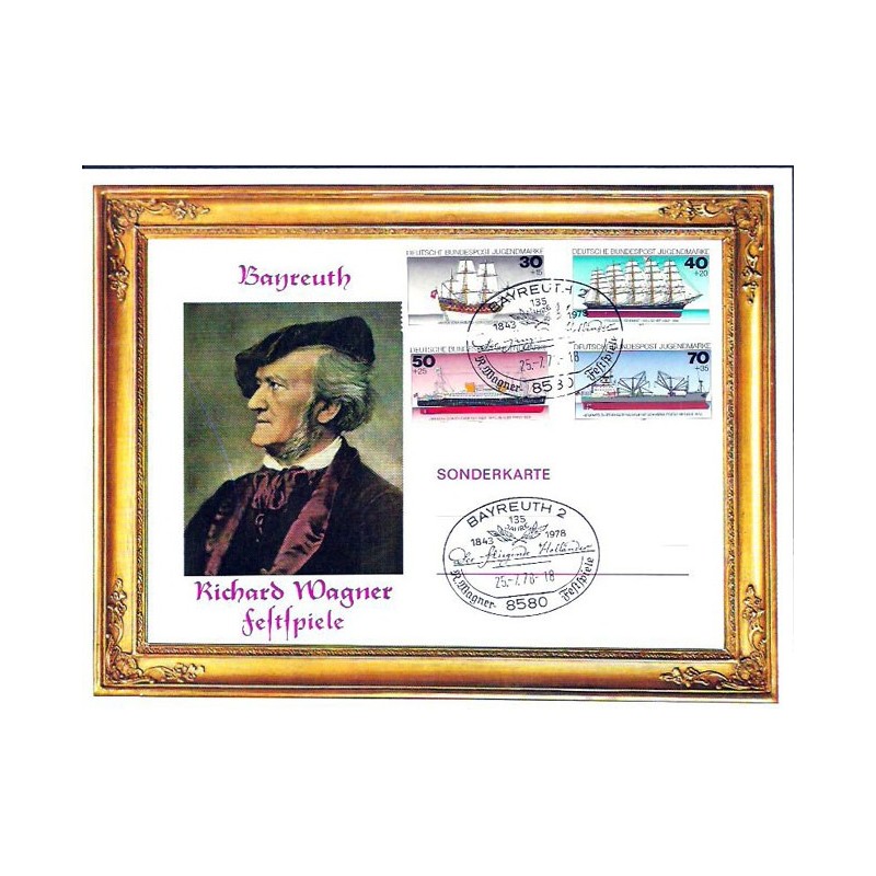 Niemcy, Muzyka: R. Wagner. Bayreuth, karnet