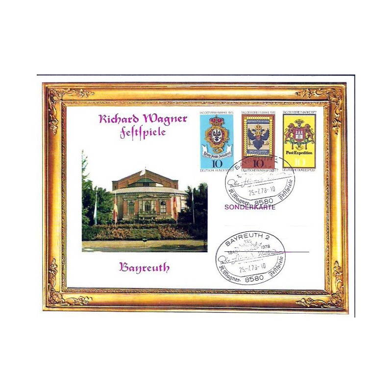 Niemcy, Muzyka: R. Wagner. Bayreuth, karnet