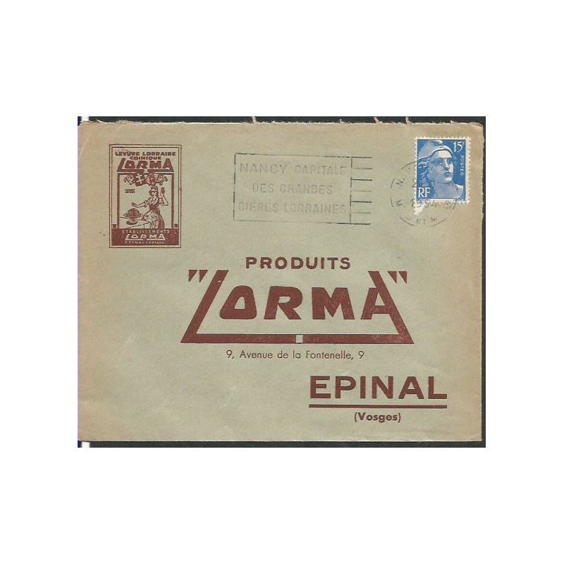 Francja 1954, Piwo, piwa lotaryńskie. Nicea