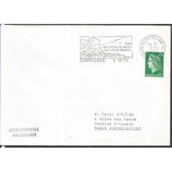 Francja 1974, Napoleon, droga, góry. Castellane