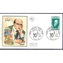 Francja 1969, A. Gide, Nobel, literatura. FDC