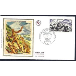 Francja 1969, II wojna, bitwa pod Garigiliano. FDC