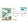 Francja 1969, Samolot, concorde. FDC