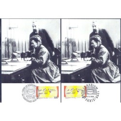 Francja 1998, Chemia, okrycie radu przez M. Curie. 2 karty maksimum