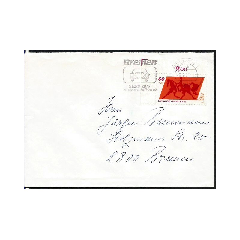 Niemcy 1981, Samochód, fabryka. Brema