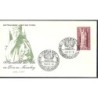 Niemcy 1957, Uta, Naumburg, architektura, rzeźba. FDC