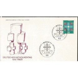 Niemcy 1970, Katolicy, religia. FDC.