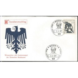 Niemcy 1971, Dante Alighieri, literatura. FDC