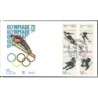 Niemcy 1971, Olimpiada Sapporo, zimowa. FDC