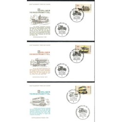 Niemcy 1973, Autobus, autobusy. FDC