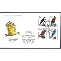 Niemcy 1973, Ptaki. FDC