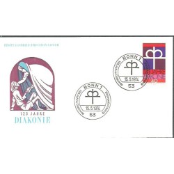 Niemcy 1974, Diakonia, religia. FDC
