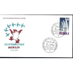 Niemcy 1974, Most powierzny, lotnictwo. FDC