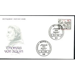 Niemcy 1974, Święty Tomasz z Akwinu. FDC