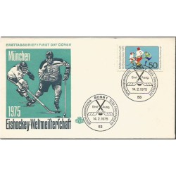 Niemcy 1975, Hokej, MŚ. FDC