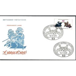 Niemcy 1975, Wesele w Landshut, Jadwiga Jagiellonka. FDC