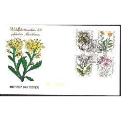 Niemcy 1983, Flora. FDC