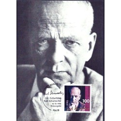 Niemcy 1995, Kurt Schumacher, polityka. Karta maksimum